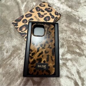 Native Union Balzac limited Edition Leopard Print Phone Case - Brown